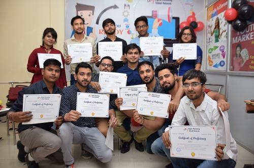 dmsn rohini Digital marketing batch passout farewell